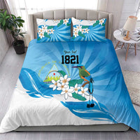Nicaragua Independence Day Personalized Bedding Set Since 1821 Proud Guardabarranco Sacuanjoche - Wonder Print Shop