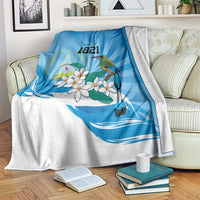 Nicaragua Independence Day Personalized Blanket Since 1821 Proud Guardabarranco Sacuanjoche - Wonder Print Shop