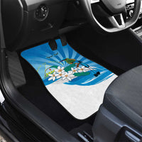 Nicaragua Independence Day Personalized Car Mats Since 1821 Proud Guardabarranco Sacuanjoche - Wonder Print Shop