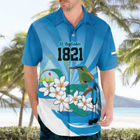 Nicaragua Independence Day Personalized Hawaiian Shirt Since 1821 Proud Guardabarranco Sacuanjoche - Wonder Print Shop