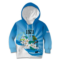 Nicaragua Independence Day Personalized Kid Hoodie Since 1821 Proud Guardabarranco Sacuanjoche - Wonder Print Shop