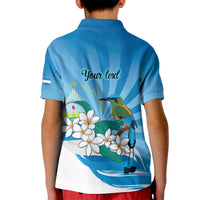 Nicaragua Independence Day Personalized Kid Polo Shirt Since 1821 Proud Guardabarranco Sacuanjoche - Wonder Print Shop