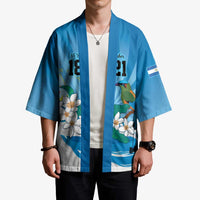 Nicaragua Independence Day Personalized Kimono Since 1821 Proud Guardabarranco Sacuanjoche - Wonder Print Shop