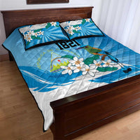 Nicaragua Independence Day Personalized Quilt Bed Set Since 1821 Proud Guardabarranco Sacuanjoche - Wonder Print Shop