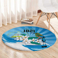 Nicaragua Independence Day Personalized Round Carpet Since 1821 Proud Guardabarranco Sacuanjoche - Wonder Print Shop