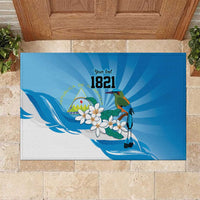 Nicaragua Independence Day Personalized Rubber Doormat Since 1821 Proud Guardabarranco Sacuanjoche - Wonder Print Shop