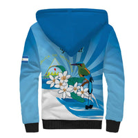 Nicaragua Independence Day Personalized Sherpa Hoodie Since 1821 Proud Guardabarranco Sacuanjoche - Wonder Print Shop