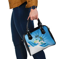Nicaragua Independence Day Personalized Shoulder Handbag Since 1821 Proud Guardabarranco Sacuanjoche - Wonder Print Shop