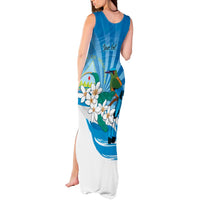 Nicaragua Independence Day Personalized Tank Maxi Dress Since 1821 Proud Guardabarranco Sacuanjoche - Wonder Print Shop