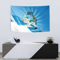 Nicaragua Independence Day Personalized Tapestry Since 1821 Proud Guardabarranco Sacuanjoche - Wonder Print Shop
