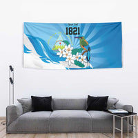 Nicaragua Independence Day Personalized Tapestry Since 1821 Proud Guardabarranco Sacuanjoche - Wonder Print Shop
