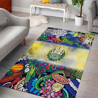 El Salvador Area Rug Funny Local Inspired - Wonder Print Shop