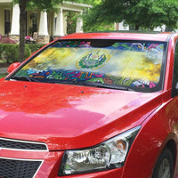 El Salvador Auto Sun Shade Funny Local Inspired - Wonder Print Shop