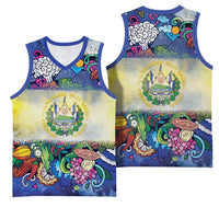 El Salvador Basketball Jersey Funny Local Inspired - Wonder Print Shop