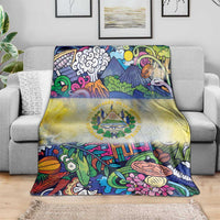 El Salvador Blanket Funny Local Inspired - Wonder Print Shop