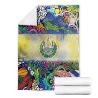 El Salvador Blanket Funny Local Inspired - Wonder Print Shop