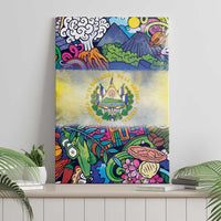 El Salvador Canvas Wall Art Funny Local Inspired - Wonder Print Shop