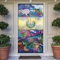 El Salvador Door Cover Funny Local Inspired - Wonder Print Shop