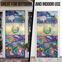 El Salvador Door Cover Funny Local Inspired - Wonder Print Shop