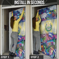 El Salvador Door Cover Funny Local Inspired - Wonder Print Shop