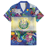 El Salvador Family Matching Off The Shoulder Long Sleeve Dress and Hawaiian Shirt Funny Local Inspired - Wonder Print Shop