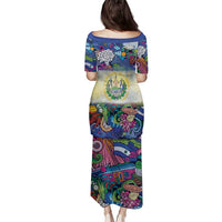 El Salvador Family Matching Puletasi and Hawaiian Shirt Funny Local Inspired - Wonder Print Shop