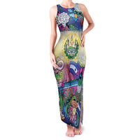 El Salvador Family Matching Tank Maxi Dress and Hawaiian Shirt Funny Local Inspired - Wonder Print Shop