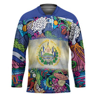 El Salvador Hockey Jersey Funny Local Inspired - Wonder Print Shop