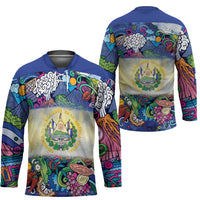 El Salvador Hockey Jersey Funny Local Inspired - Wonder Print Shop