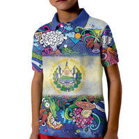 El Salvador Kid Polo Shirt Funny Local Inspired - Wonder Print Shop