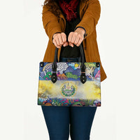 El Salvador Leather Bag Funny Local Inspired - Wonder Print Shop