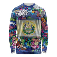 El Salvador Long Sleeve Shirt Funny Local Inspired - Wonder Print Shop