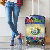 El Salvador Luggage Cover Funny Local Inspired - Wonder Print Shop