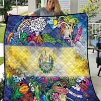El Salvador Quilt Funny Local Inspired - Wonder Print Shop
