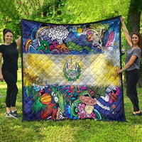 El Salvador Quilt Funny Local Inspired - Wonder Print Shop
