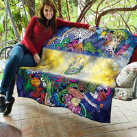 El Salvador Quilt Funny Local Inspired - Wonder Print Shop