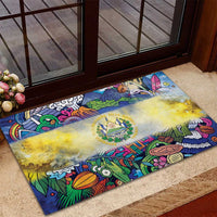 El Salvador Rubber Doormat Funny Local Inspired - Wonder Print Shop