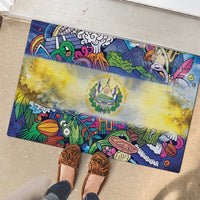 El Salvador Rubber Doormat Funny Local Inspired - Wonder Print Shop