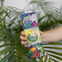 El Salvador Skinny Tumbler Funny Local Inspired - Wonder Print Shop