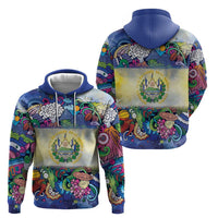 El Salvador Zip Hoodie Funny Local Inspired - Wonder Print Shop