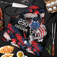 Largemouth Bass Fishing Apron America 250 Year Freedom