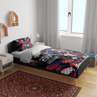 Largemouth Bass Fishing Bedding Set America 250 Year Freedom