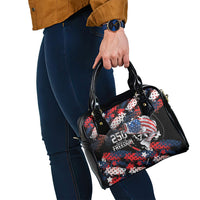 Largemouth Bass Fishing Shoulder Handbag America 250 Year Freedom