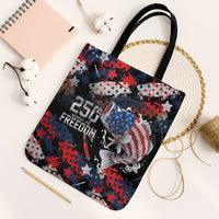 Largemouth Bass Fishing Tote Bag America 250 Year Freedom