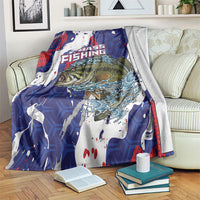 Largemouth Bass Tournament Fishing Blanket