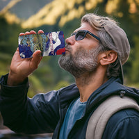 Personalized Largemouth Bass Tournament Fishing 4 in 1 Can Cooler Tumbler