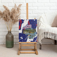 Largemouth Bass Tournament Fishing Canvas Wall Art
