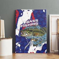 Largemouth Bass Tournament Fishing Canvas Wall Art