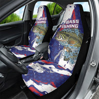 Largemouth Bass Tournament Fishing Car Seat Cover