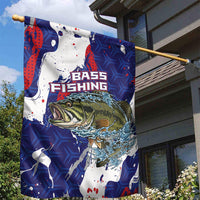 Largemouth Bass Tournament Fishing Garden Flag